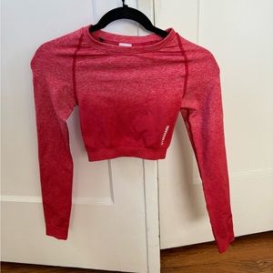 Gym shark long sleeve top